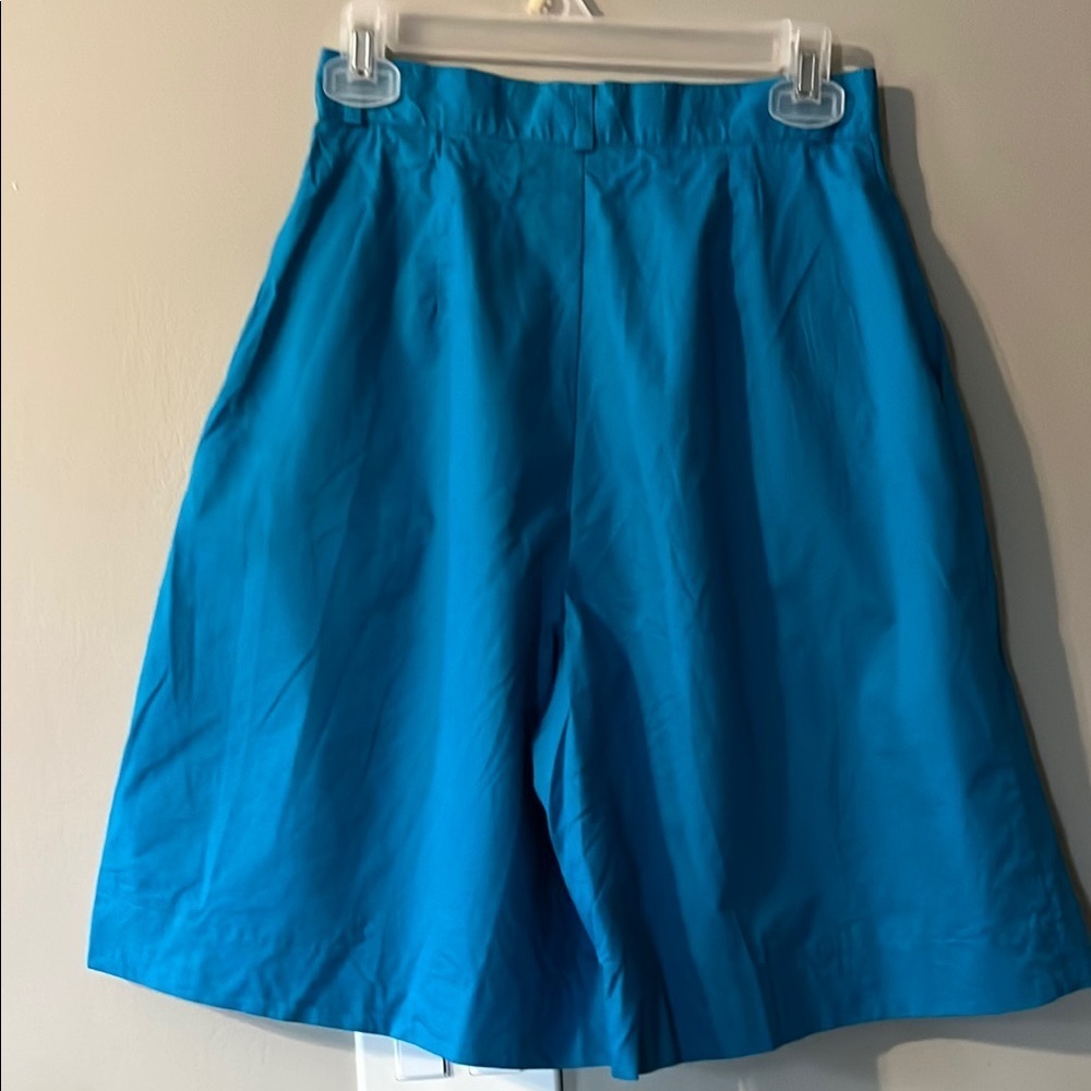 Women’s  Blue Shorts - Picture 4 of 5